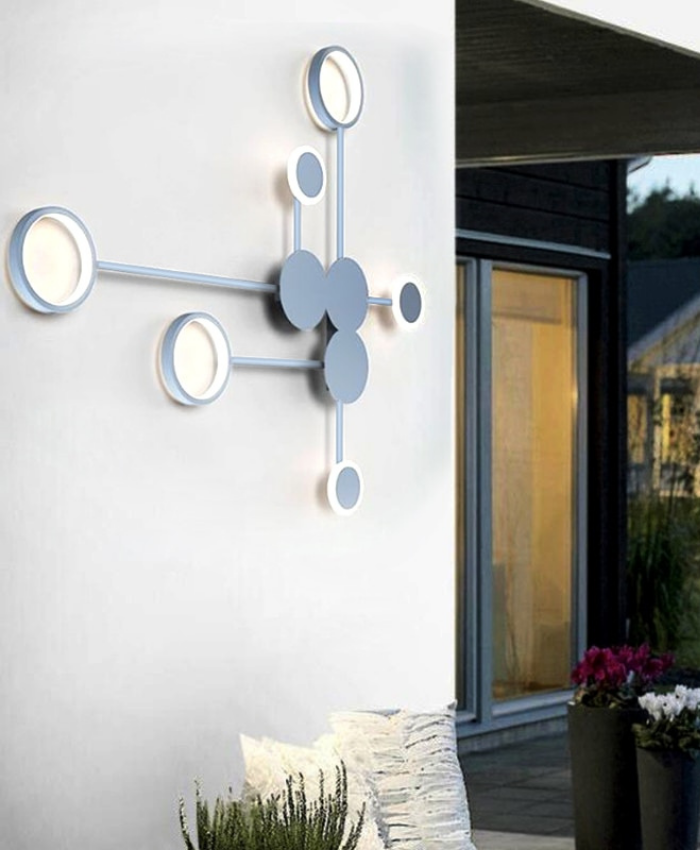 DotSphere - Minimalistische LED-Wandleuchte mit einzigartiger Konnektivität