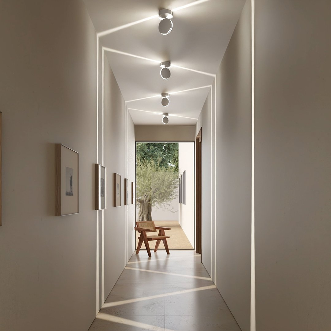 Skyglow I Flexible LED-Lampe mit 360° Rotation - Modernes Design für Innen und Außen