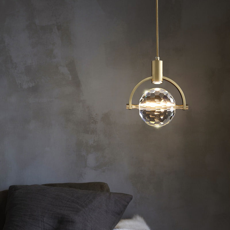 LumiGlide - Moderne Kristall-LED-Hängeleuchte