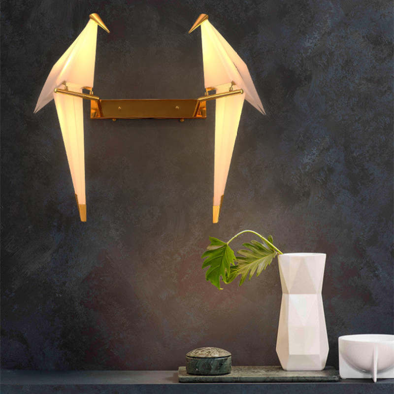 Vogelleuchte – Stilvolle LED-Wandlampe mit Vogelmotiv