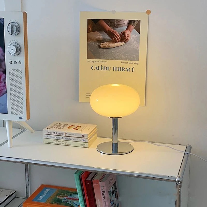 LumiPop Tischlampe – Bauhaus Stil, dimmbar, bunt, für Wohnzimmer