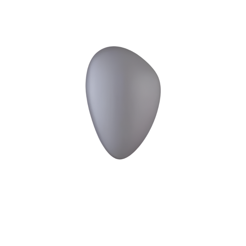 Glanzlicht - Minimalistische LED-Wandleuchte aus Glas