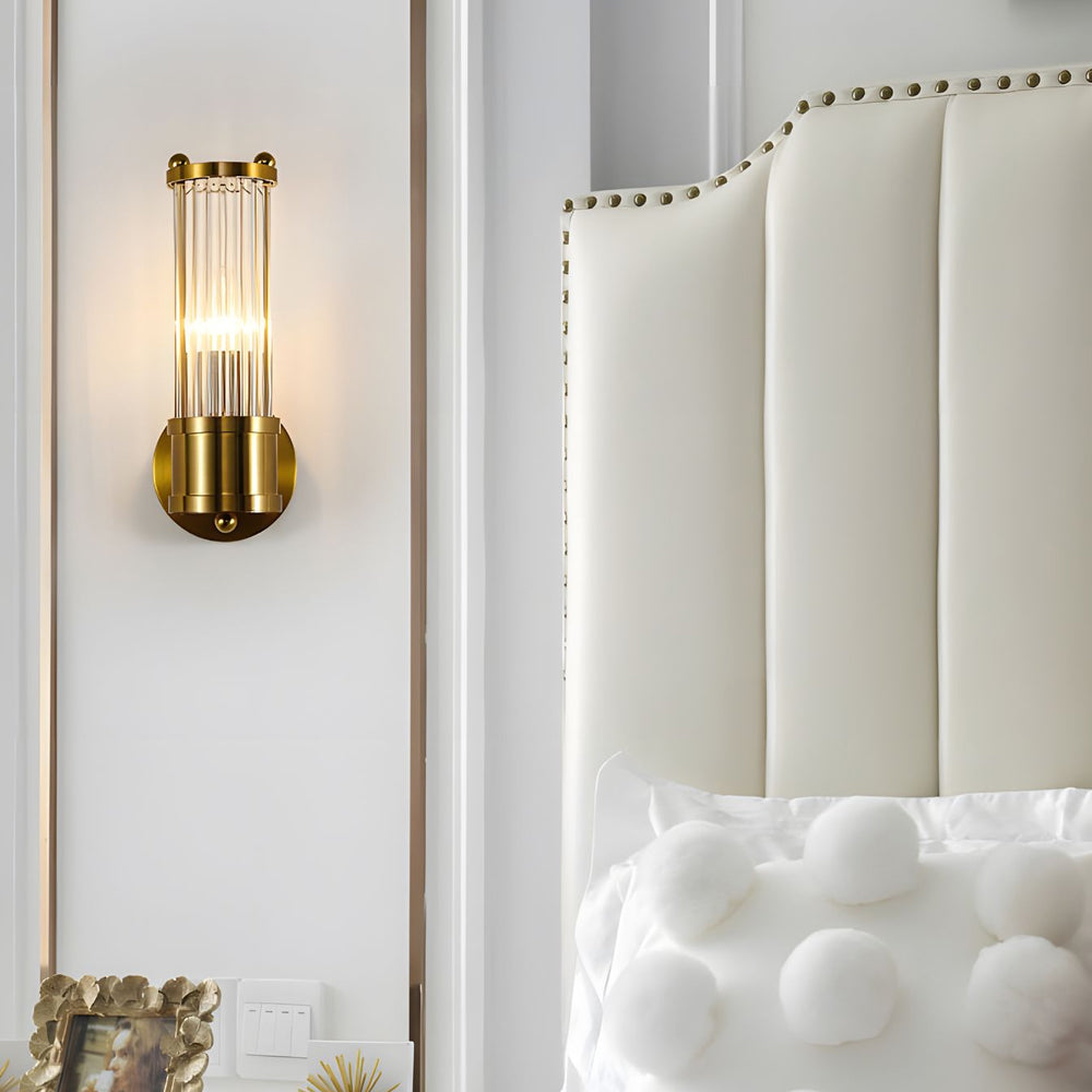LumiCyl – Moderne Wandleuchte mit zylindrischem Glas
