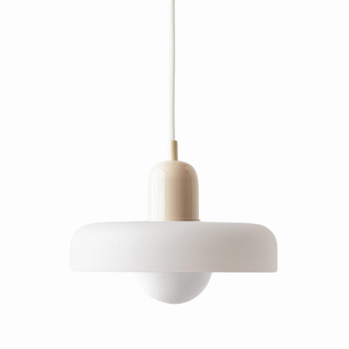 Verstellbare Bauhaus Pendelleuchte aus Glas – Esszimmer & Wohnzimmer Beleuchtung