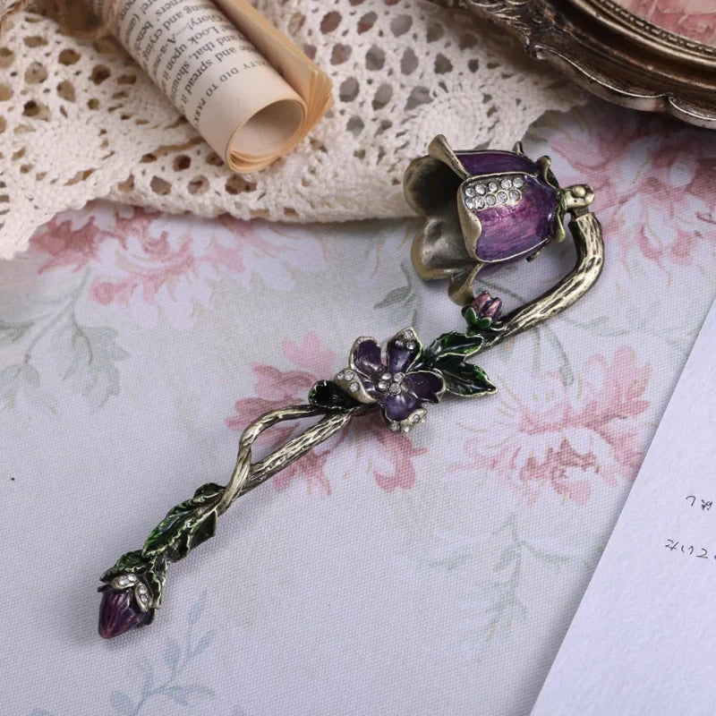 LumoBelle Kerzenlöscher Vintage-Stil Gold Finish für Innenräume