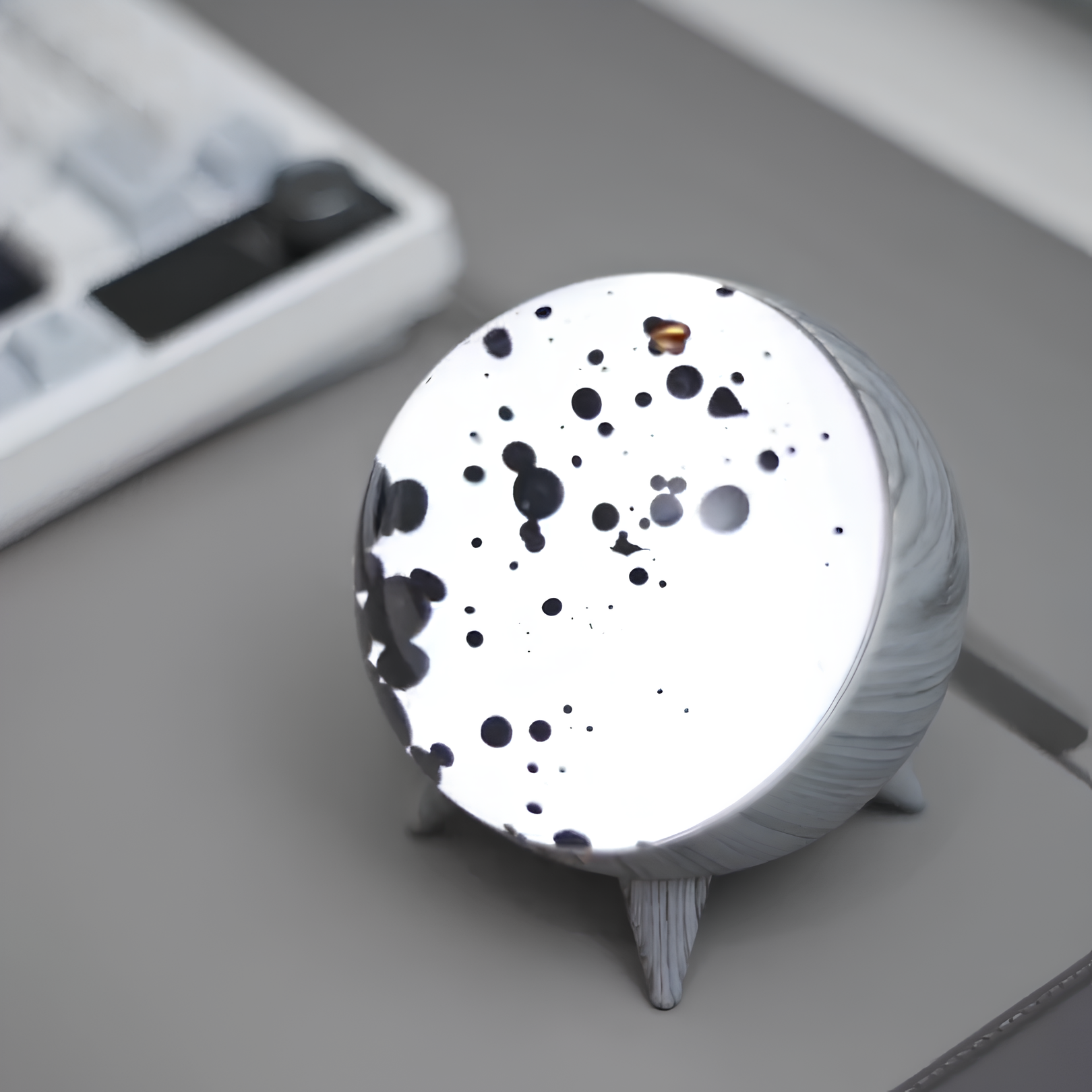 MagnoFlow Deko-Tischlampe Ferrofluid Effekt modern für Wohnzimmer