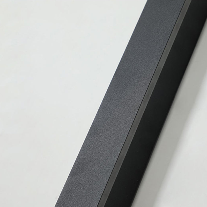 VantaGlow LED-Wandleuchte - Modernes schwarzes Metall
