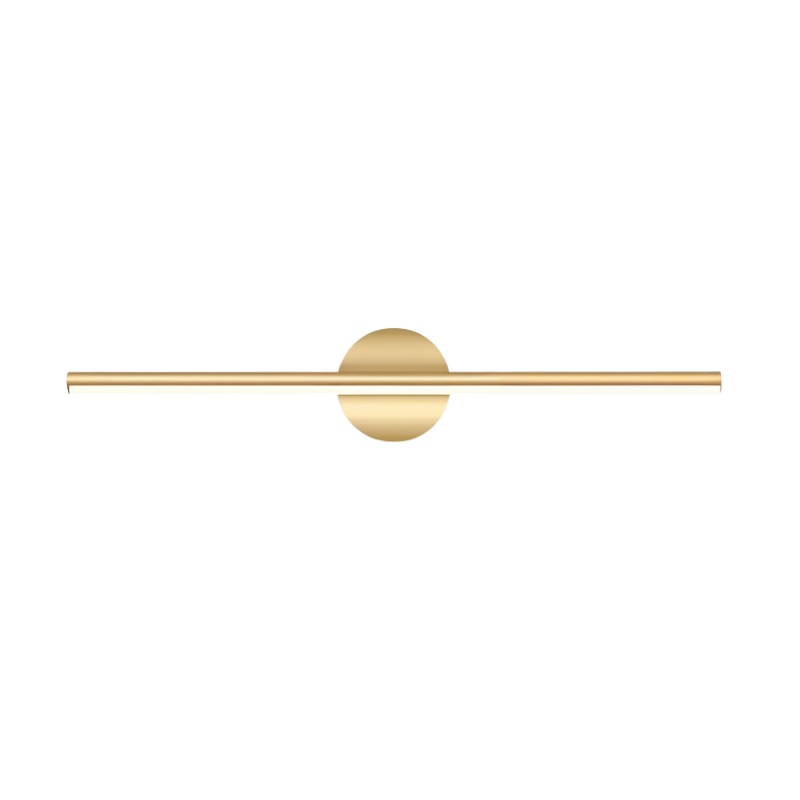 GleamNova – Stilvolle LED-Wandlampe in Schwarz/Gold