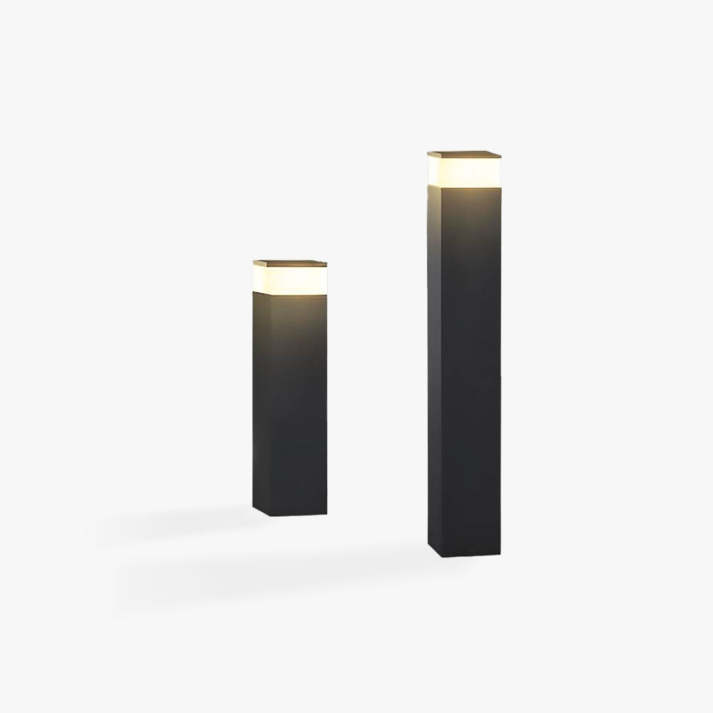 InduLuce Außenlampe LED Rechteckig Metall Anthrazit für Terrasse