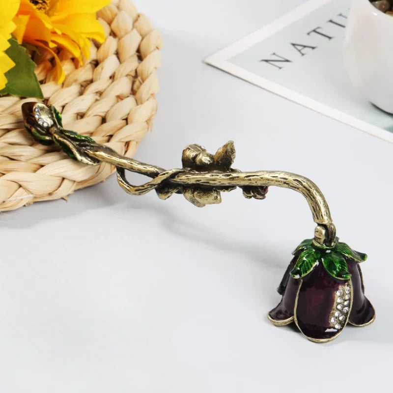 LumoBelle Kerzenlöscher Vintage-Stil Gold Finish für Innenräume
