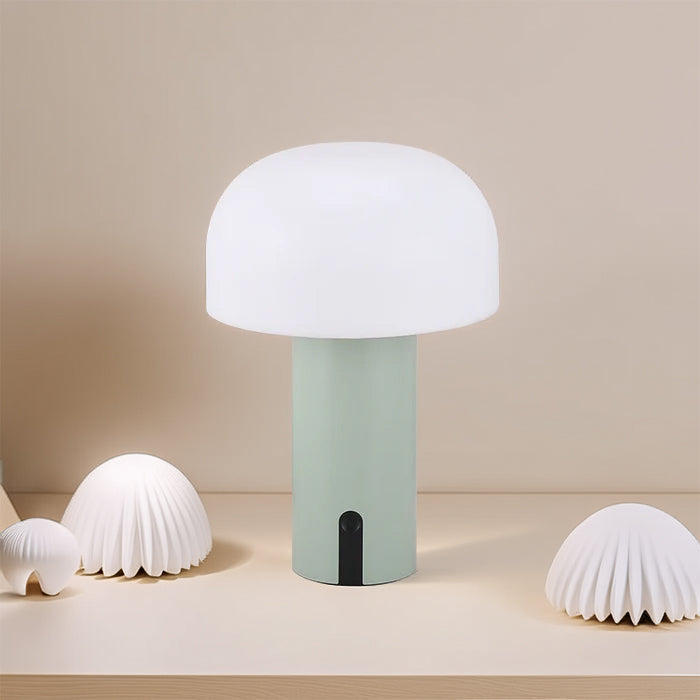 Moderne Pilztischlampe LED – Stufenlos dimmbar, Touch-Steuerung