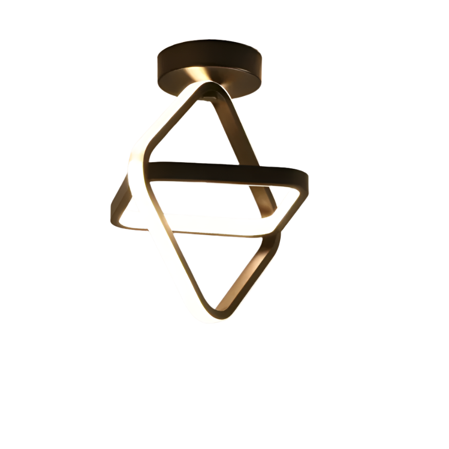 LumoCircles - Kreative LED-Deckenleuchte mit dualen Ringen