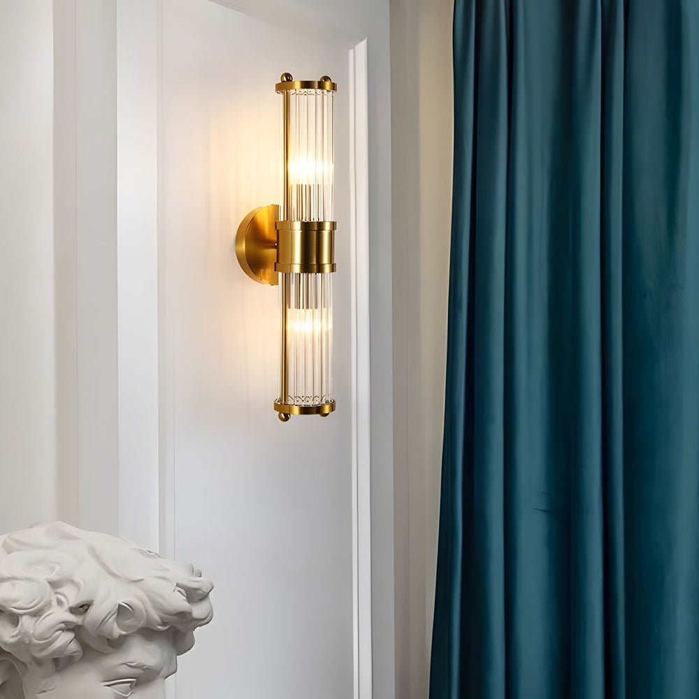 LumiCyl – Moderne Wandleuchte mit zylindrischem Glas