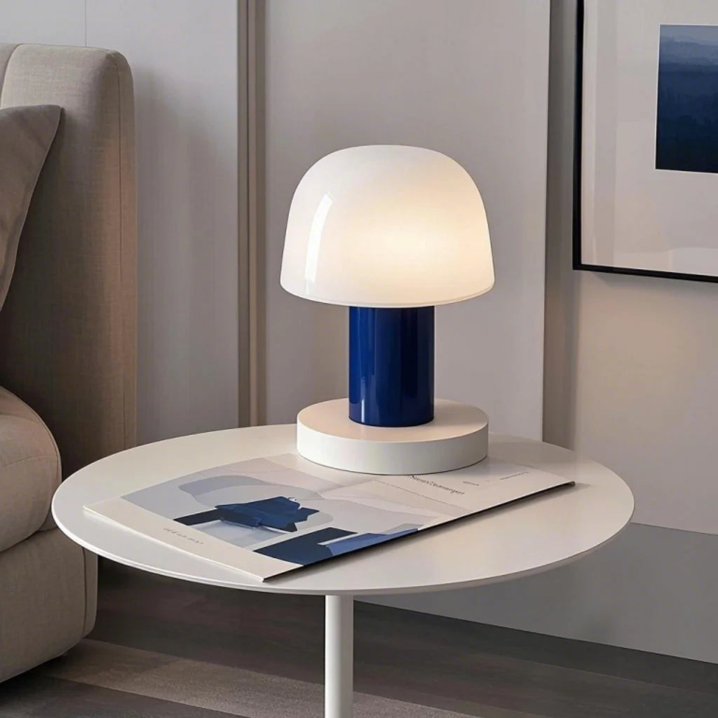 Moderne Tischlampe in Pilzform – LED – Warmes Licht für Wohnzimmer