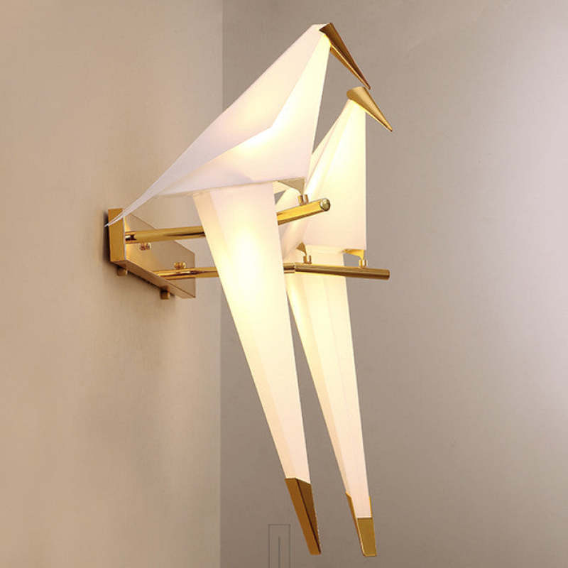 Vogelleuchte – Stilvolle LED-Wandlampe mit Vogelmotiv