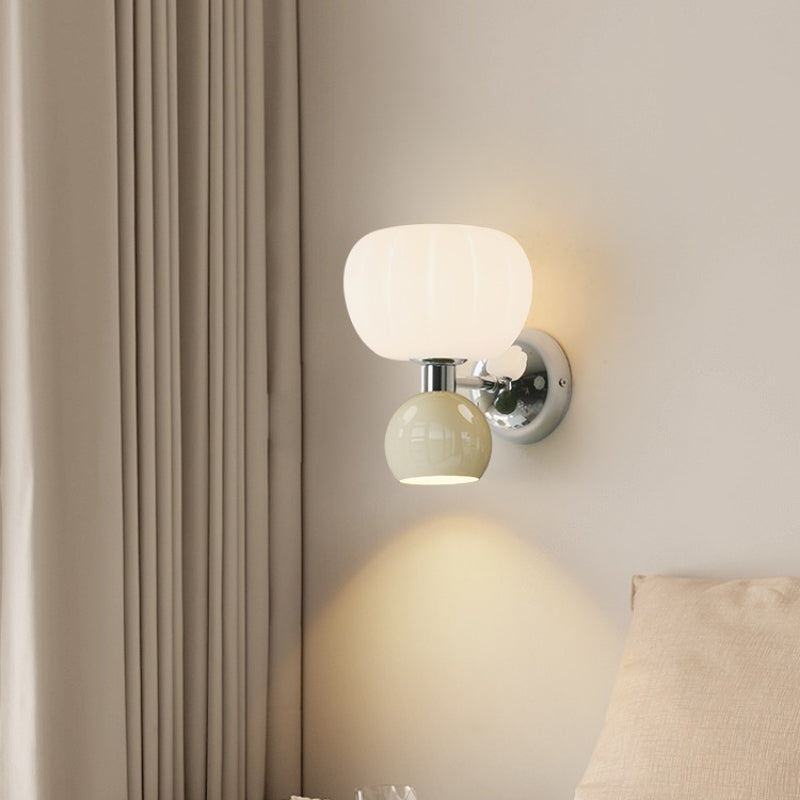LumiCasa Moderne LED Wandleuchte Cremefarben, Stilvoll