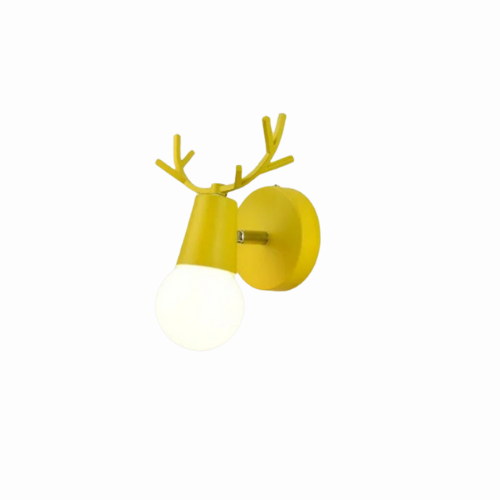 AntlerBeam Playful Wandleuchte - Buntes skandinavisches Design für Kinderzimmer