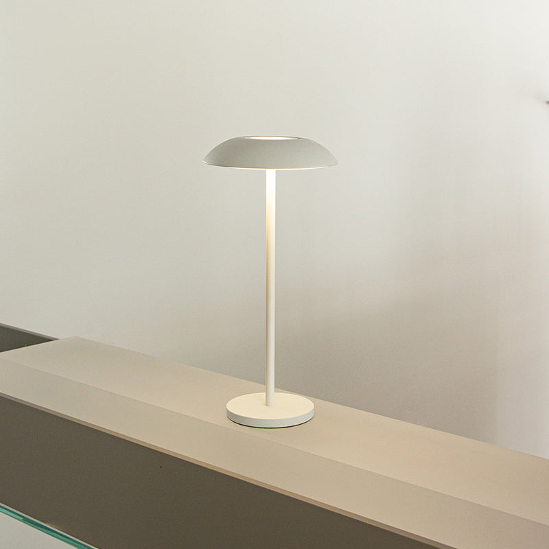 FerroLume Vintage-Tischlampe Eisen Retro Stil Schwarz für Wohnzimmer