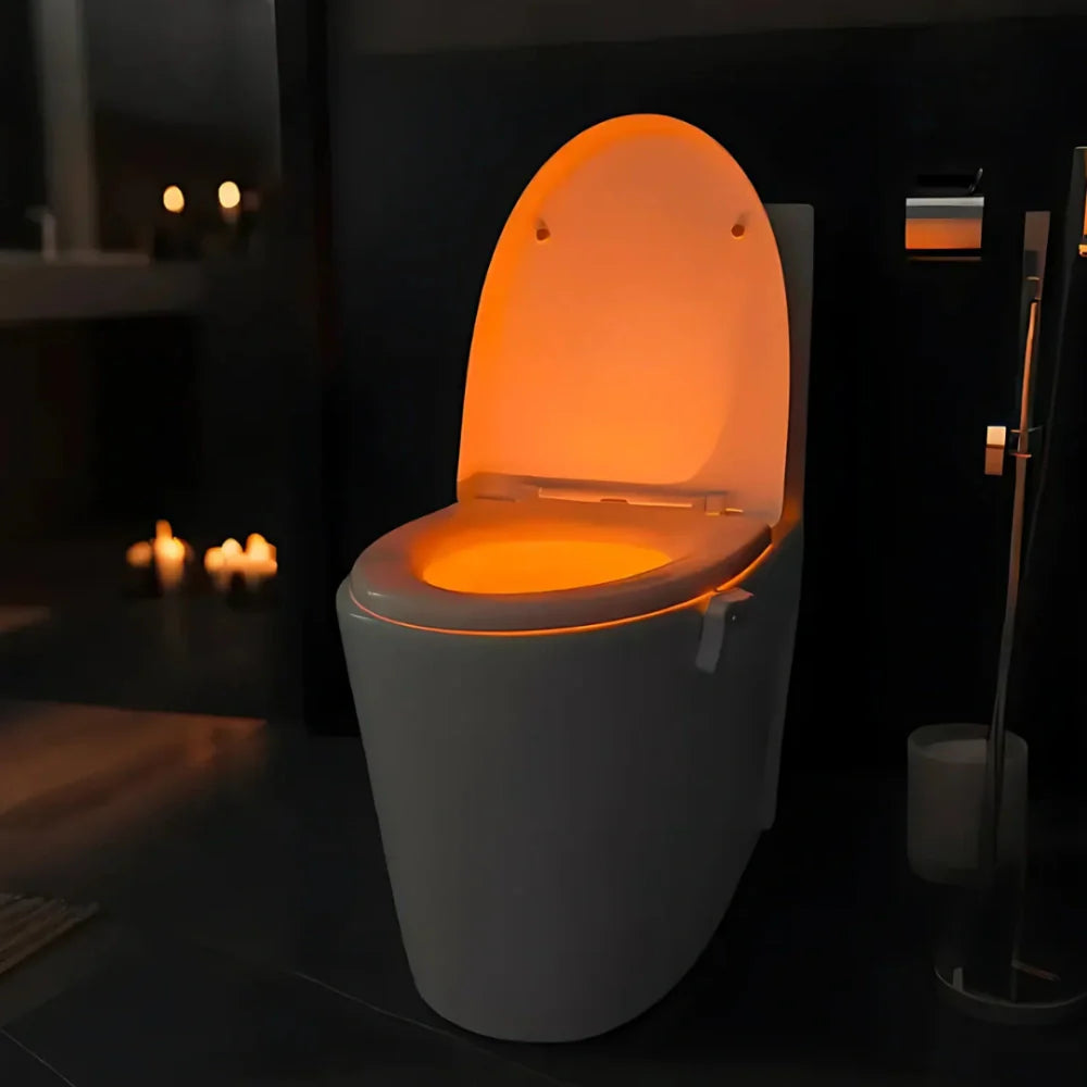 GlowLoo LED WC-Nachtlicht Bewegungsmelder Mehrfarbig fürs Bad