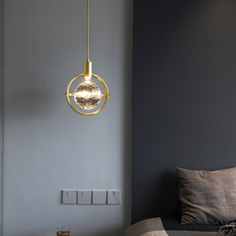 LumiGlide - Moderne Kristall-LED-Hängeleuchte