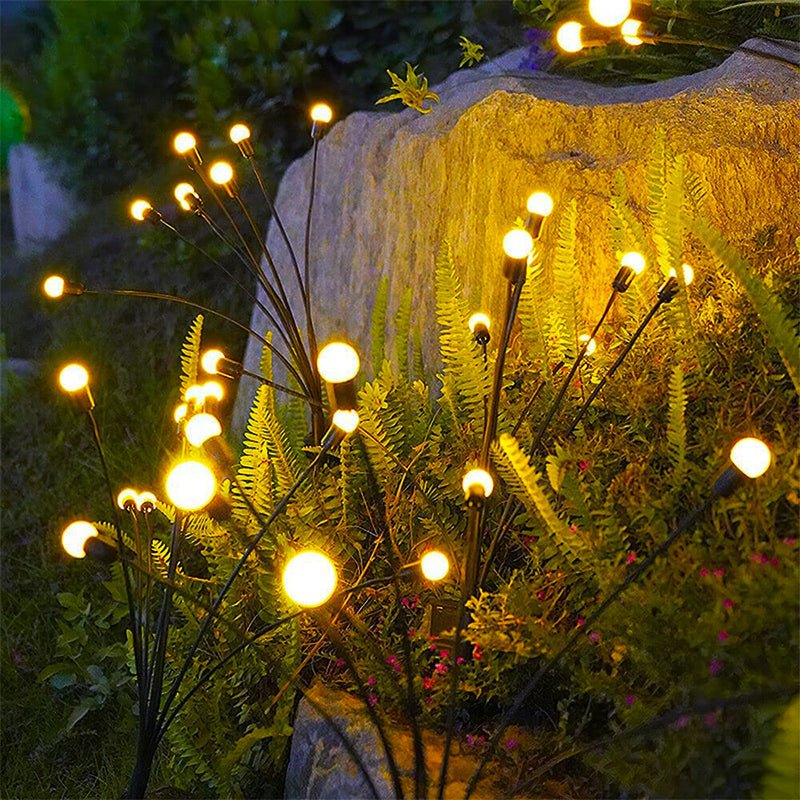 LichtFlair Solar Gartenleuchten LED Warmweiß Kupferdraht
