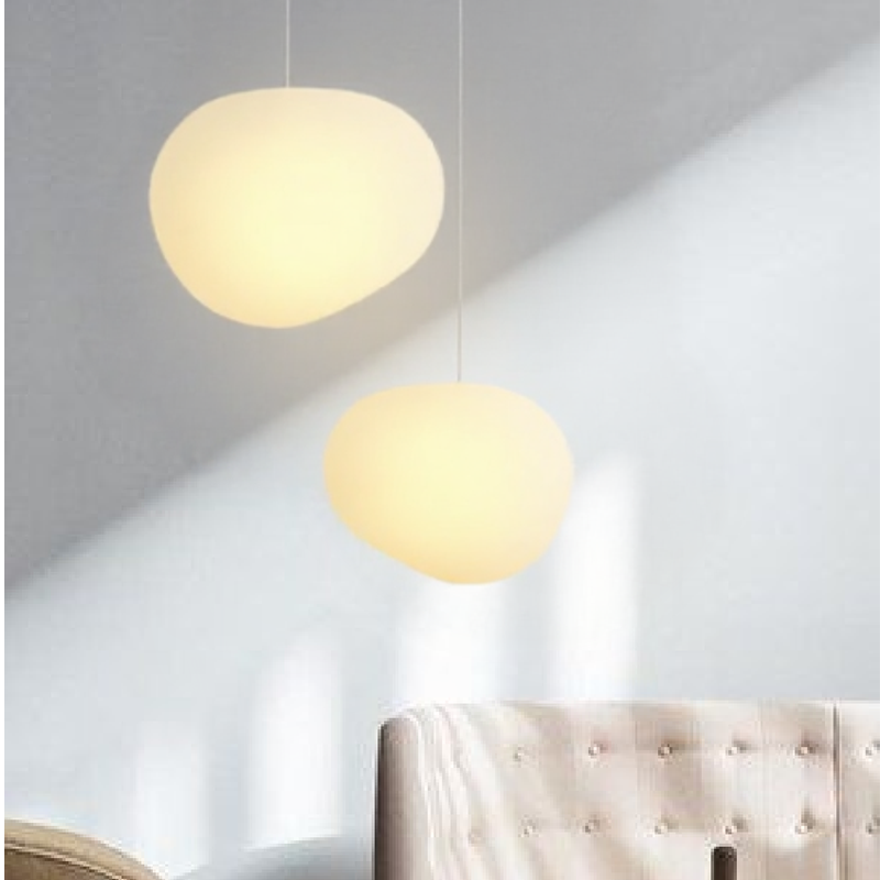 Skandiloft Pendelleuchte Nordisch Weiß, Modern & Dimmbar für Esszimmer
