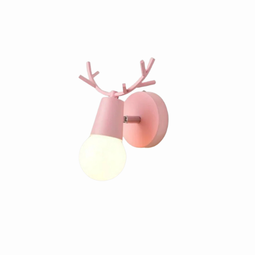 AntlerBeam Playful Wandleuchte - Buntes skandinavisches Design für Kinderzimmer