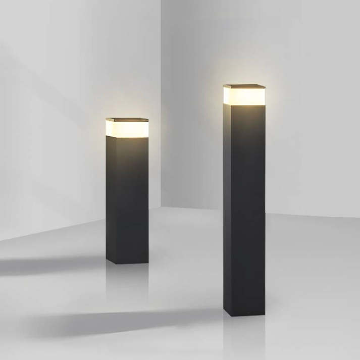 InduLuce Außenlampe LED Rechteckig Metall Anthrazit für Terrasse