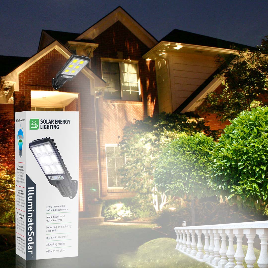 SolarGuard Light I Solarbetriebene Gartenbeleuchtung