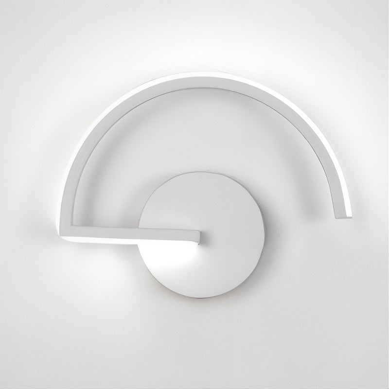 LichtCurve - Minimalistische LED-Wandleuchte