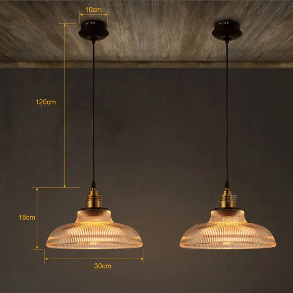 CrystalVibe – Stilvolle Glas-Hängelampe für Eleganz und Ambiente