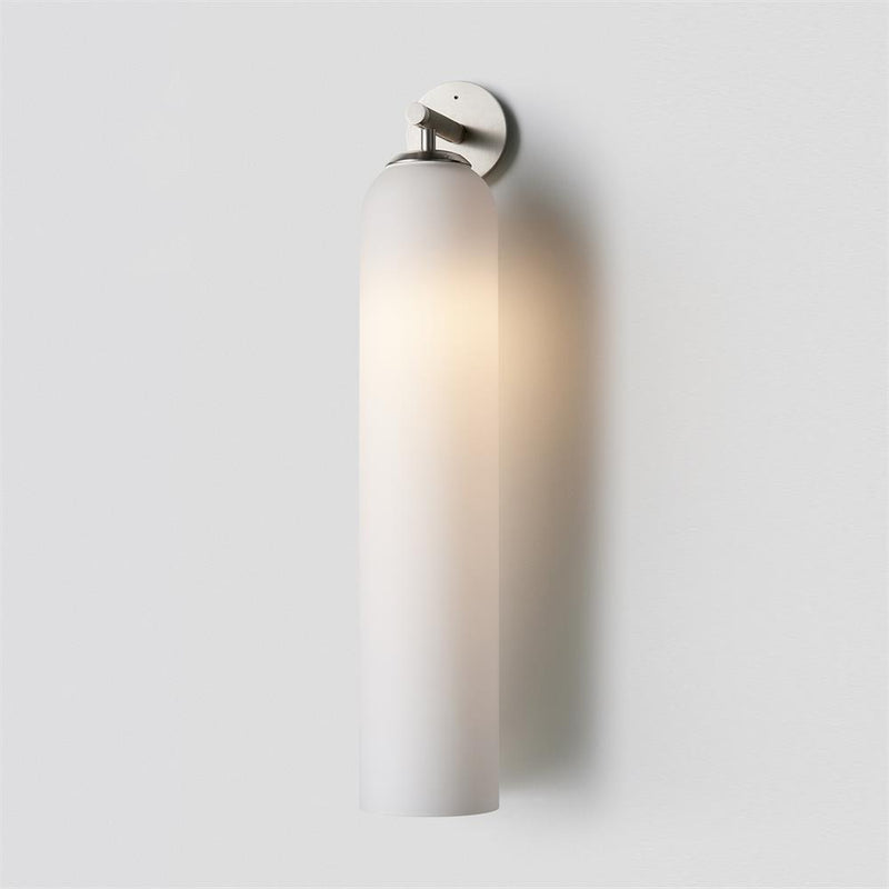 GlanzArt – Moderne Kunstglas Wandleuchte LED Gold Wohnzimmer & Flur