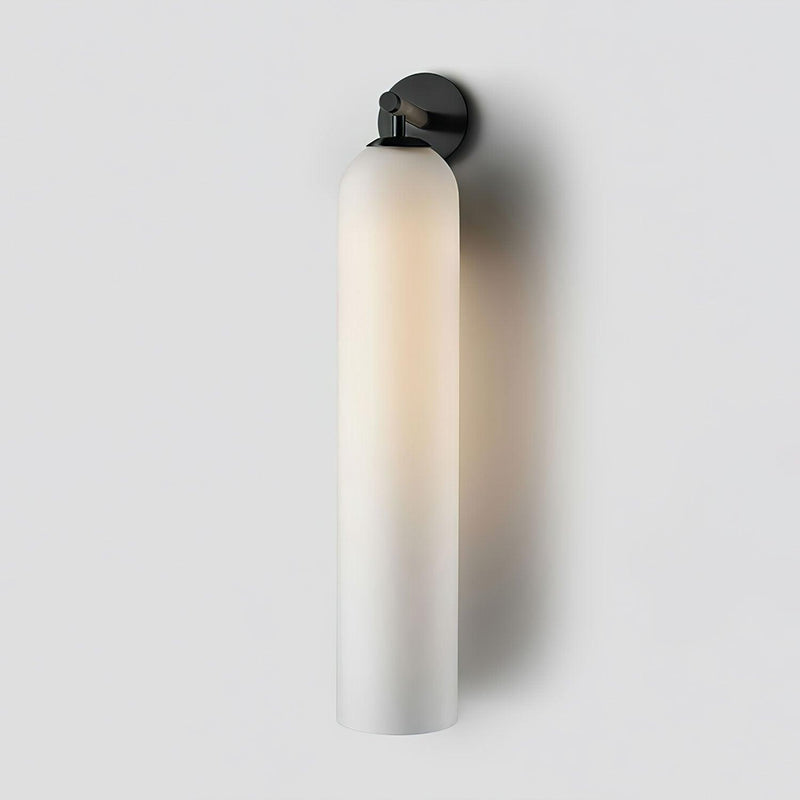 GlanzArt – Moderne Kunstglas Wandleuchte LED Gold Wohnzimmer & Flur