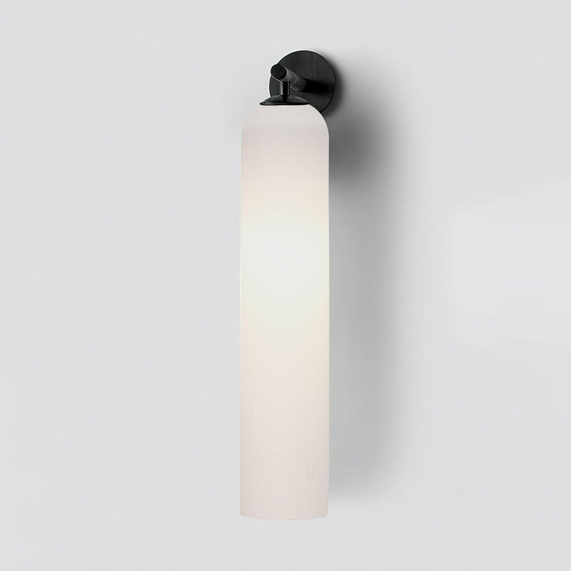 GlanzArt – Moderne Kunstglas Wandleuchte LED Gold Wohnzimmer & Flur