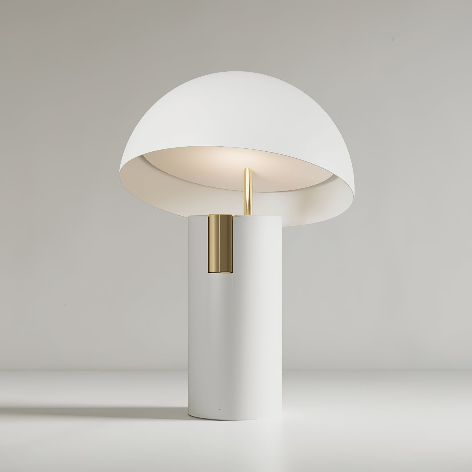 Avano Minimalistische Tischlampe – LED Weiß Perfekt für Wohnzimmer
