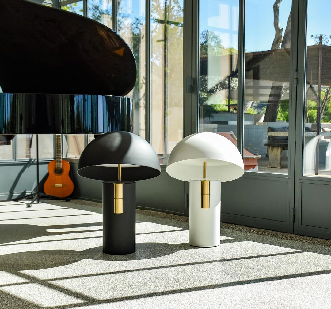ModiLuxe – Elegante LED-Tischlampe Modernes Design Weiß für Wohnzimmer