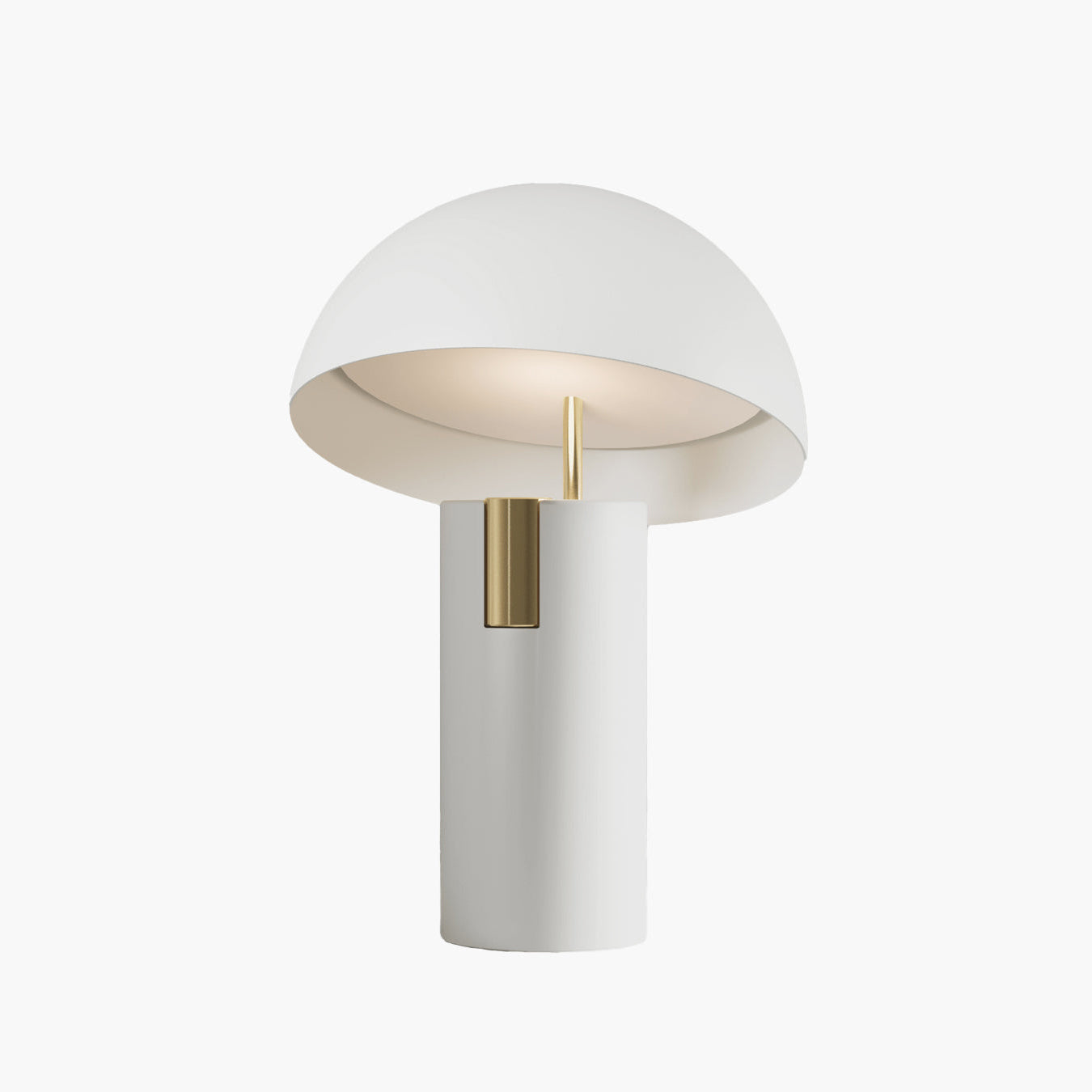 Avano Minimalistische Tischlampe – LED Weiß Perfekt für Wohnzimmer