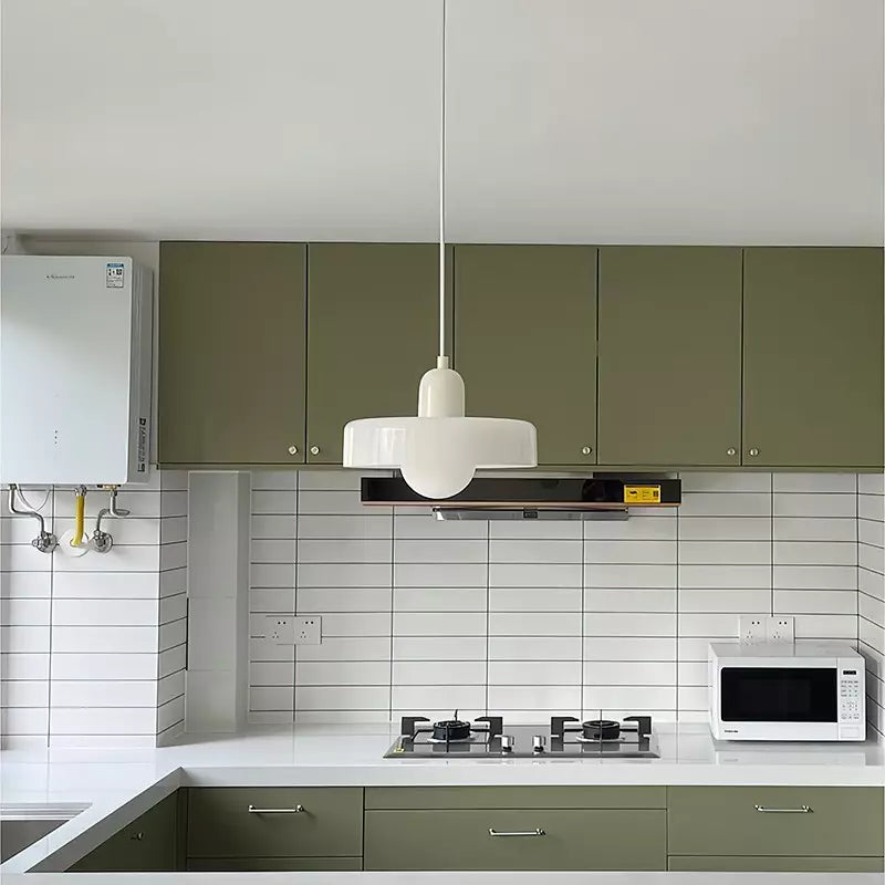Verstellbare Bauhaus Pendelleuchte aus Glas – Esszimmer & Wohnzimmer Beleuchtung