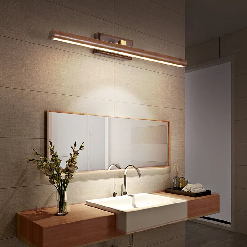 Walnoir – Stilvolle Holz-Wandleuchte mit warmem LED-Licht