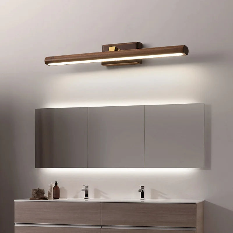 Walnoir – Stilvolle Holz-Wandleuchte mit warmem LED-Licht