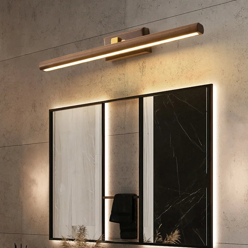 Walnoir – Stilvolle Holz-Wandleuchte mit warmem LED-Licht