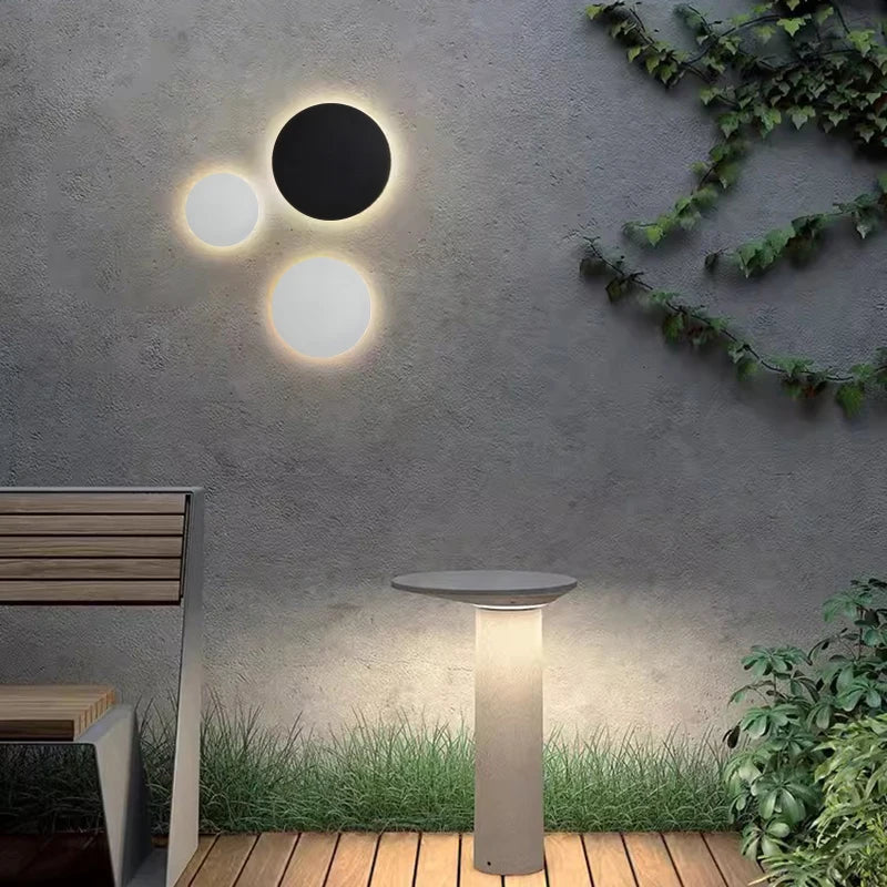 RainGuard – Runde LED Außenwandleuchte wasserdicht für Garten & Wand