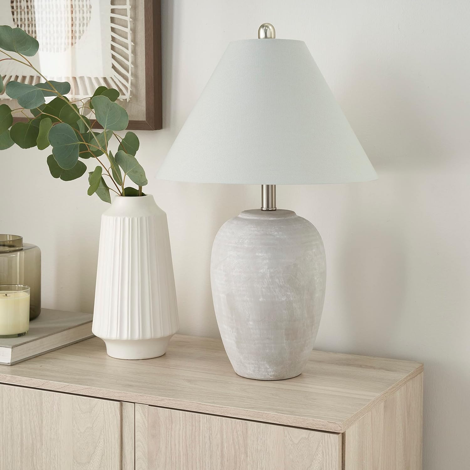 IllumiBase - LED Minimalistische Keramische Paneel Lamp