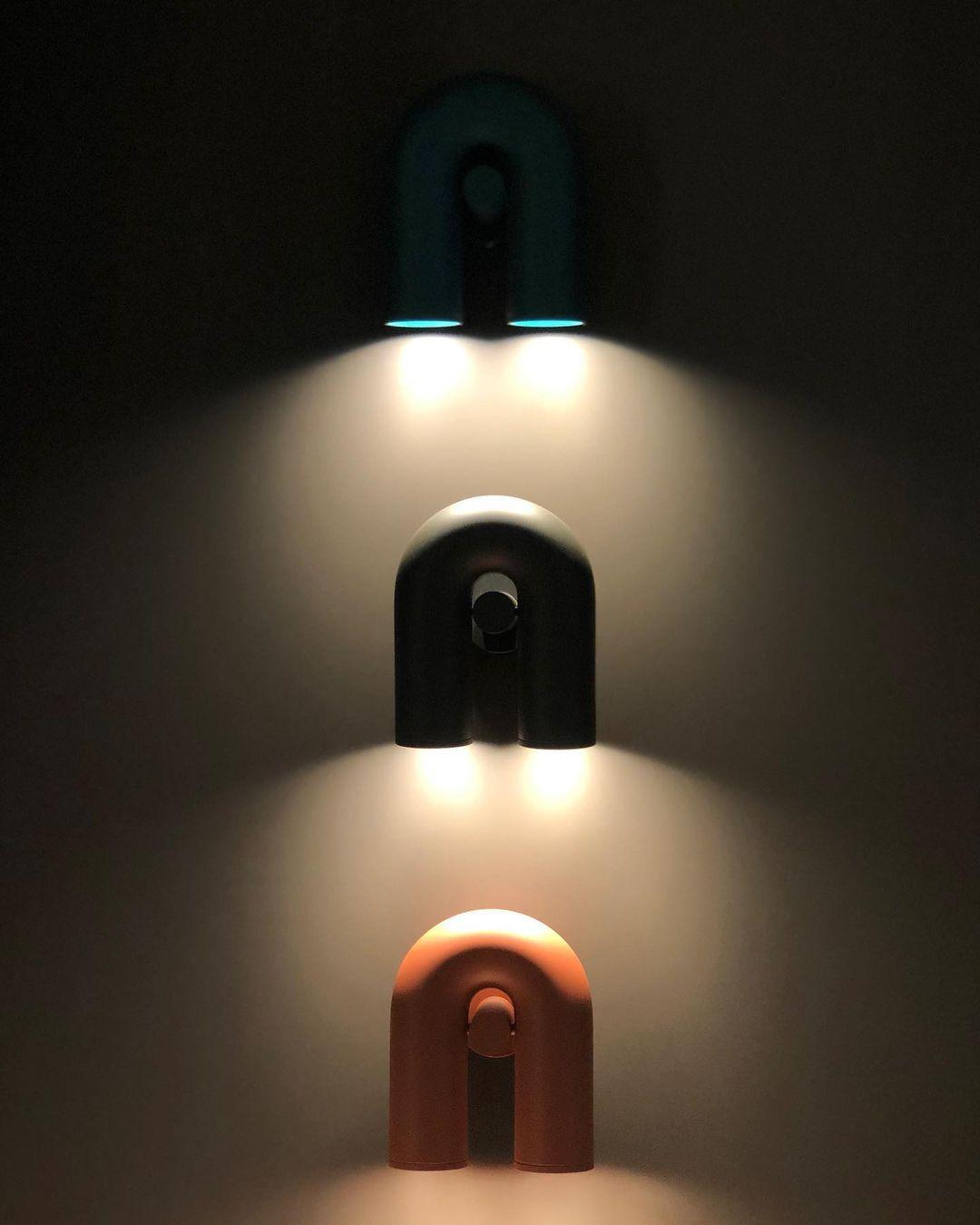 LumaCirkus – Moderne LED Wandleuchte Schwarz Stilvoll für Terrasse