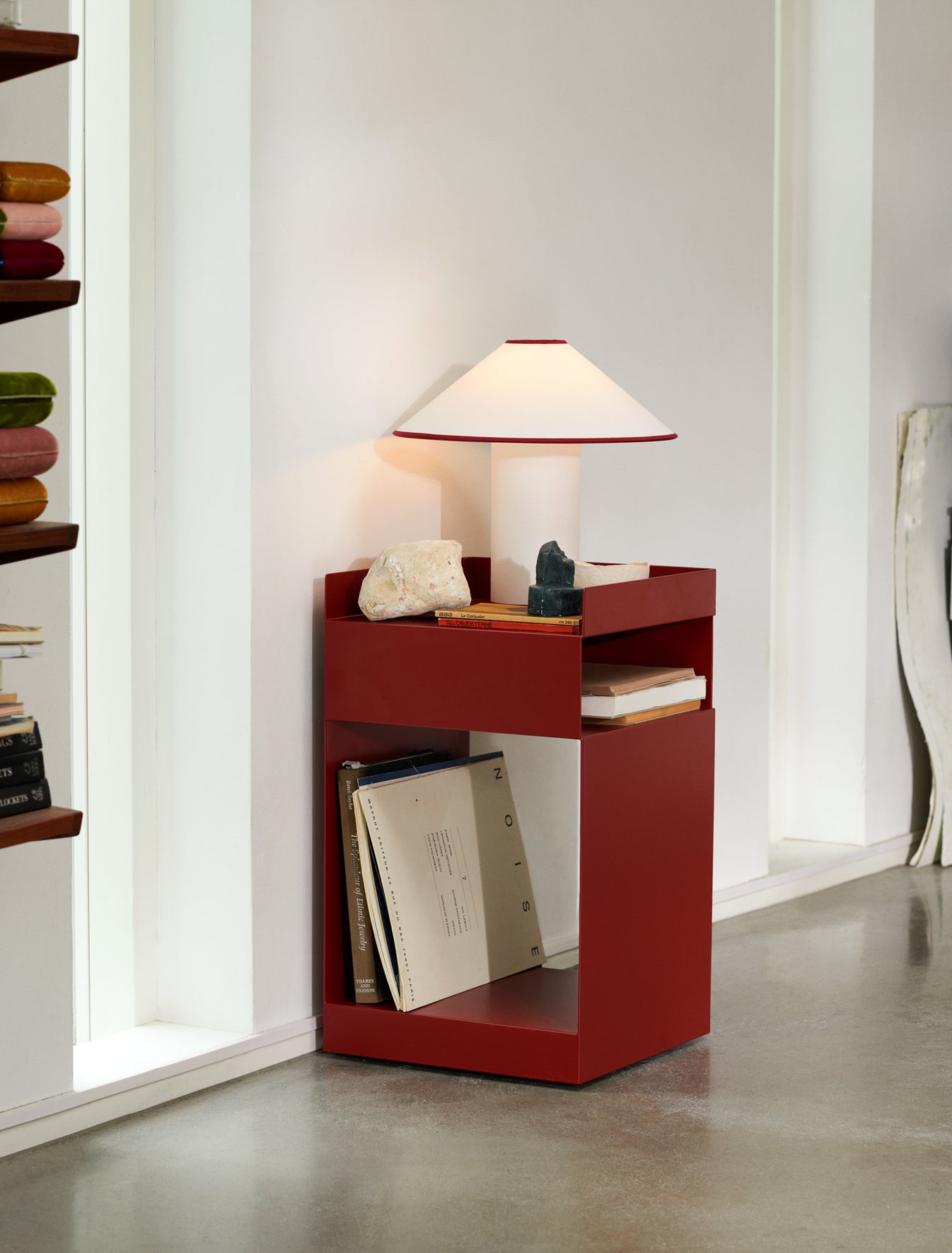 LumiChic Tischlampe – Modern, Stoffschirm, Beige, für Wohnzimmer