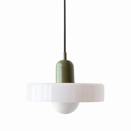 Verstellbare Bauhaus Pendelleuchte aus Glas – Esszimmer & Wohnzimmer Beleuchtung