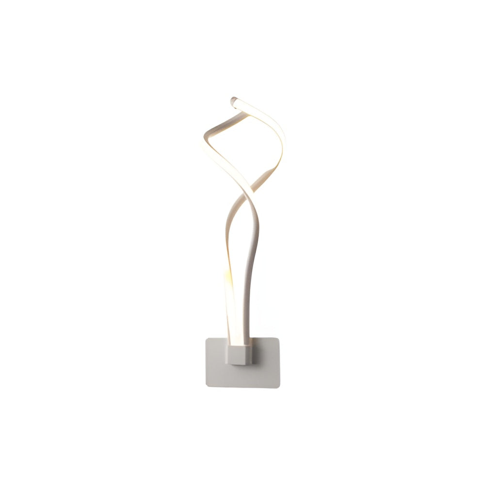 HarmonyZen Minimalistische LED-Wandleuchte - Aluminium und Acryl für modernes Ambiente