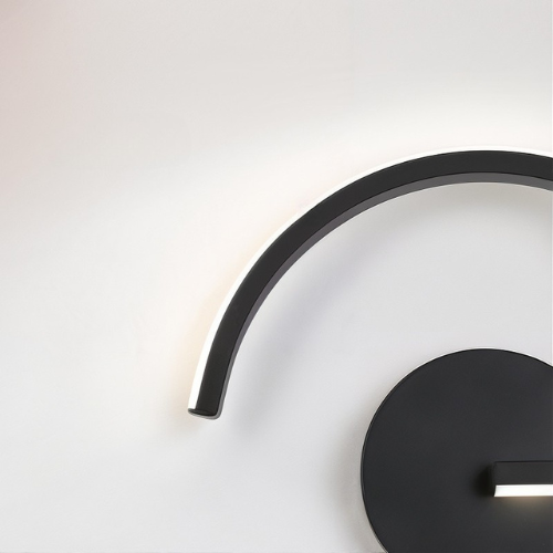 LichtCurve - Minimalistische LED-Wandleuchte