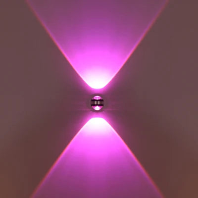 ColorGlow LED-Kristall-Wandleuchte - Luxuriöses Design mit energieeffizientem Licht für den Wohnbereich