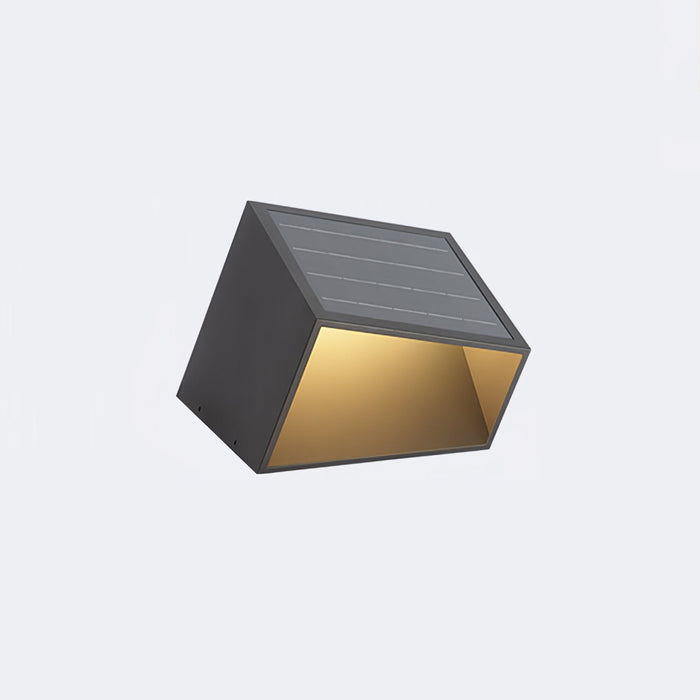 LumiCube Solar Gartenleuchte Modern LED IP65 Weiß für Terrasse & Garten